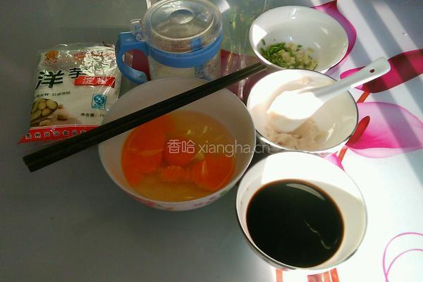 芙蓉蛋的做法图解1