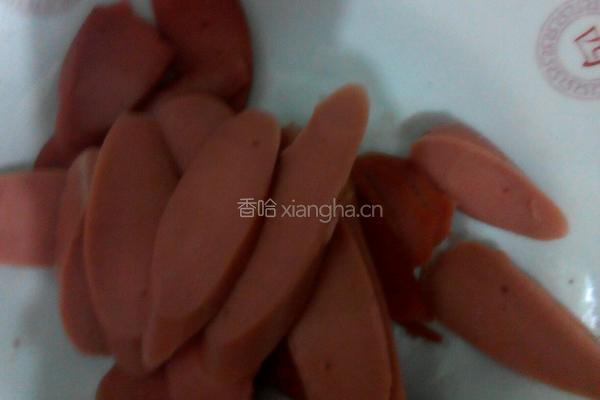 鸡蛋炒火腿的做法图解1
