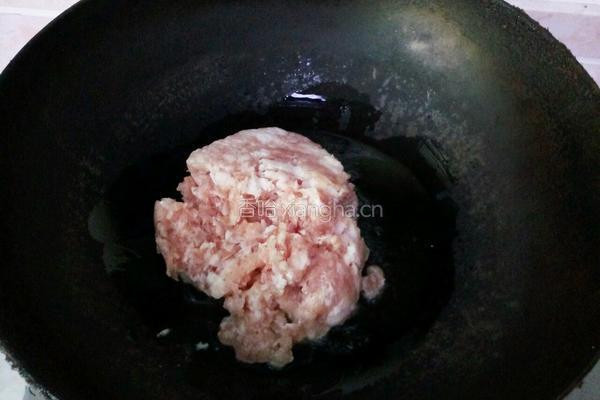榨菜肉沫面的做法图解4