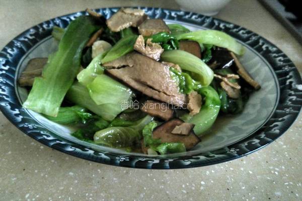 鸡蛋干炒生菜
