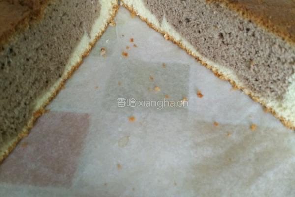 双色寂风蛋糕的做法图解1