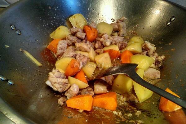 咖喱土豆炖鸡腿的做法图解5