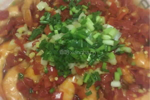 剁椒金针菇大虾的做法图解7