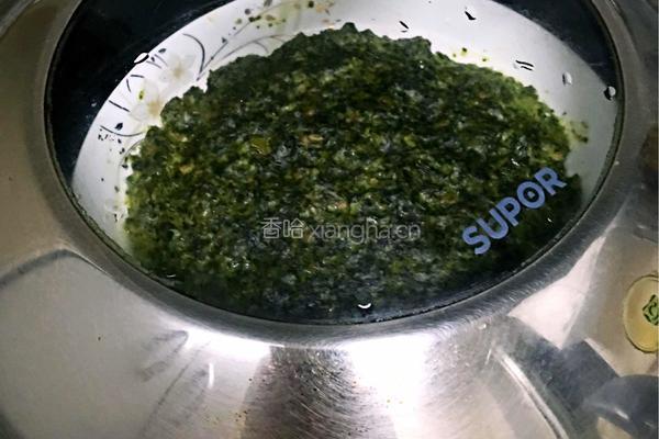 紫苏韭菜饼的做法图解3