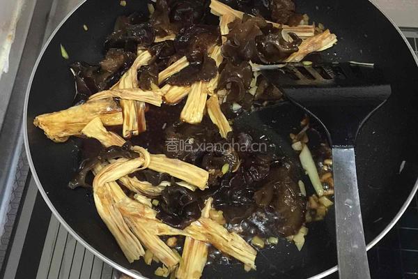 红烧腐竹的做法图解6