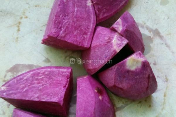 紫薯粥的做法图解2