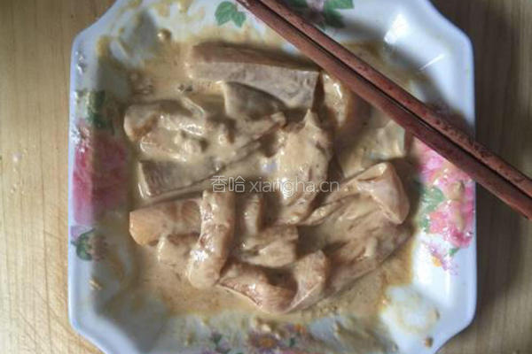 醋溜鲨鱼肉的做法图解2