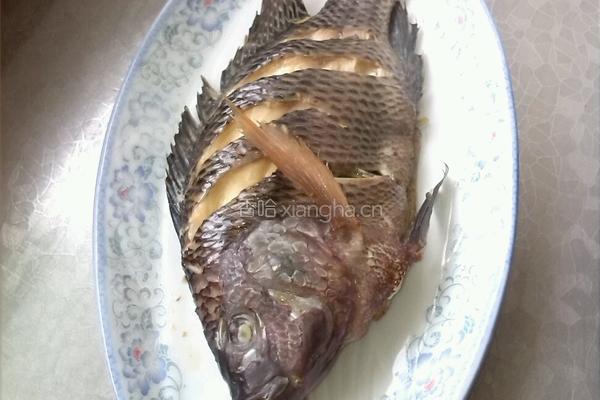 清蒸罗非鱼的做法图解6