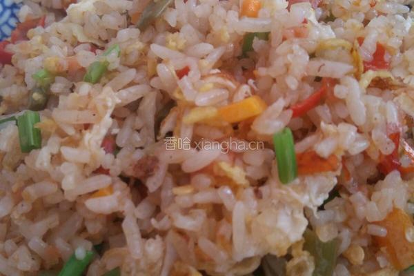 开胃炒饭的做法图解8