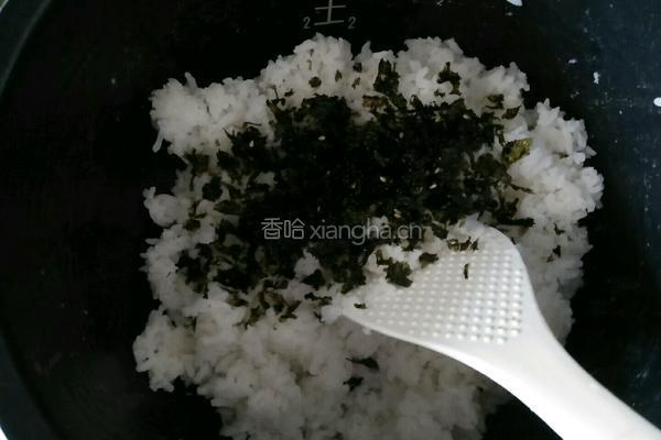 紫菜饭团的做法图解2