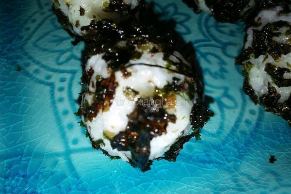 紫菜饭团的做法图解4