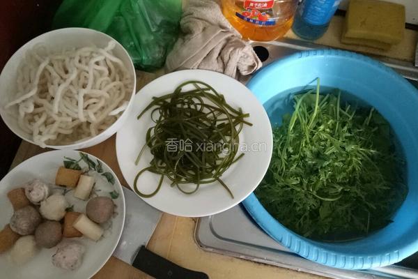 清汤土豆粉的做法图解1