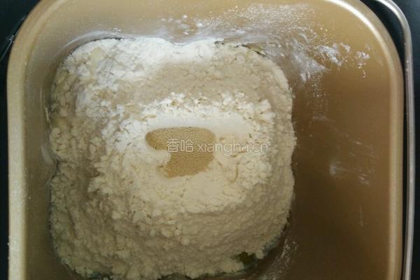 豆浆土司的做法图解2