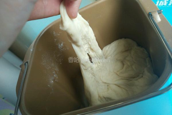 豆浆土司的做法图解3