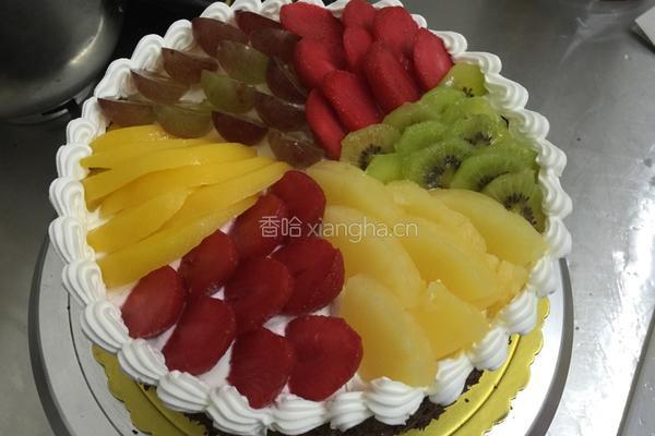 水果蛋糕的做法图解6