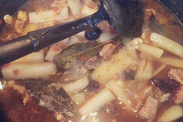 牛肉烧萝卜的做法图解6