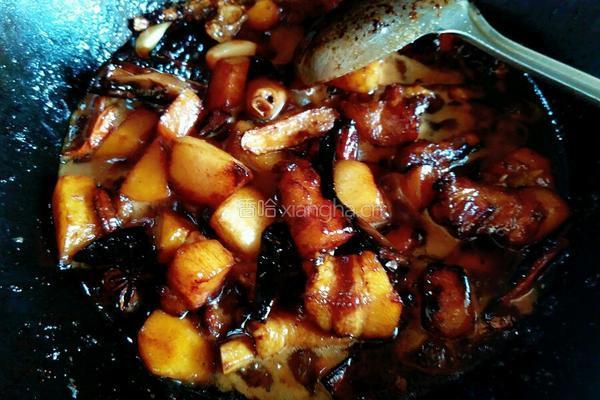 红烧肉炖土豆的做法图解10