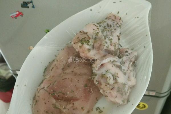 迷迭香烤鸡胸and鸡腿的做法图解2