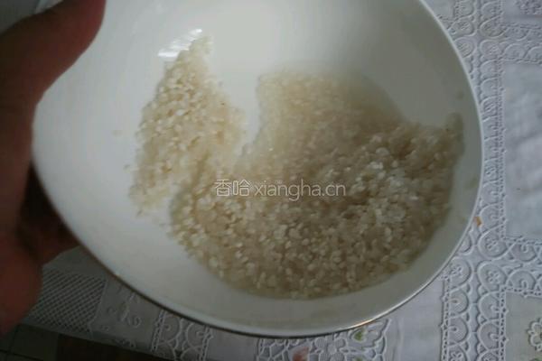 荷叶莲子粥的做法图解2
