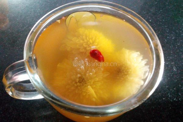 菊花银竹汤的做法图解6
