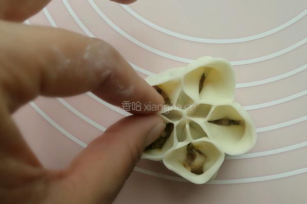 五福花式蒸饺的做法图解15