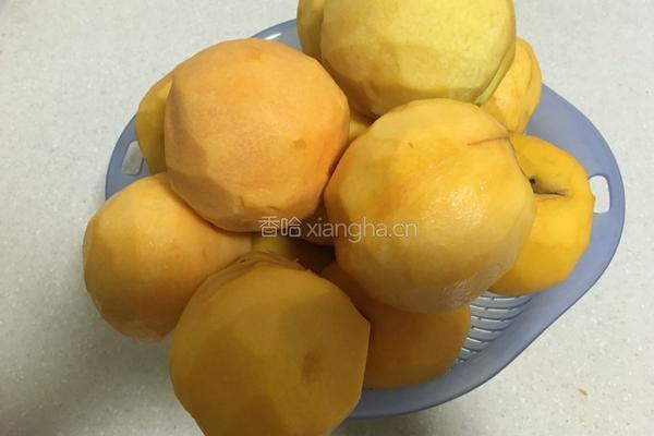 自制黄桃罐头的做法图解2