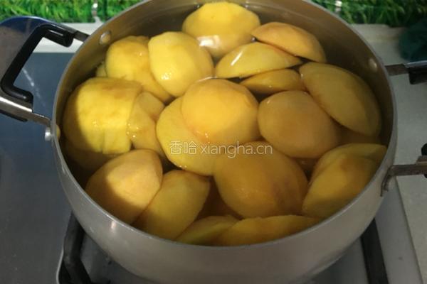 自制黄桃罐头的做法图解7