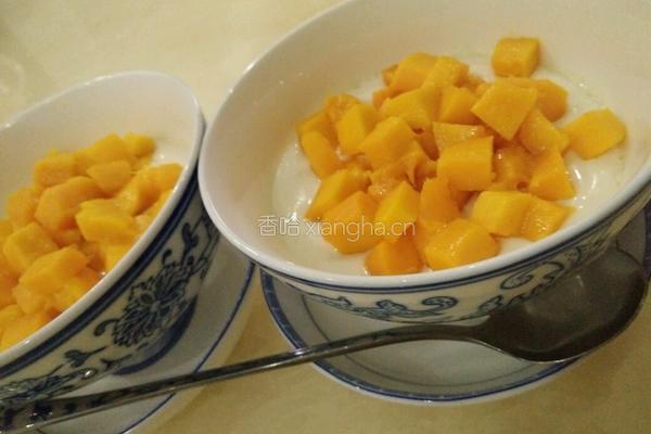 芒果双皮奶的做法图解6