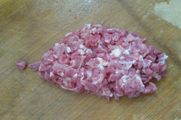 青菜瘦肉粥的做法图解2