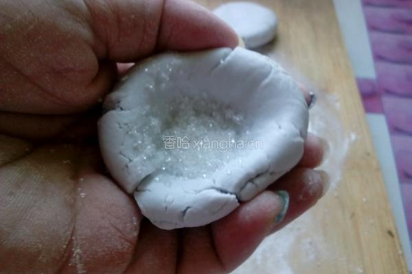 紫甘蓝糯米饼的做法图解5
