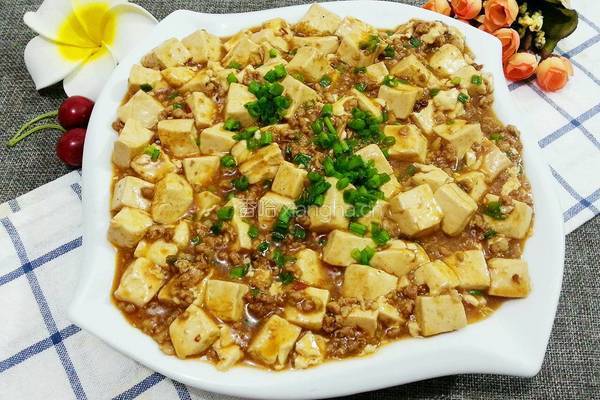 麻婆豆腐的做法图解12