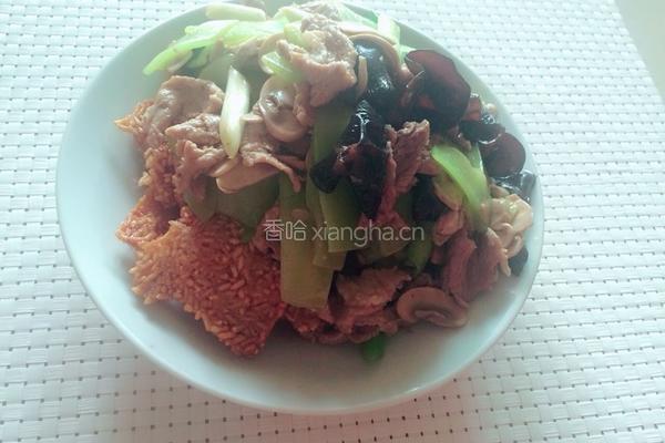 锅巴肉片的做法图解7