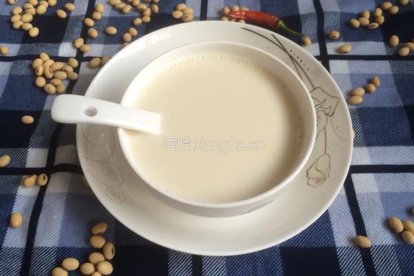 生磨黄豆原味豆浆的做法图解18