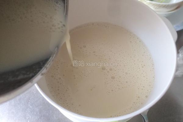 生磨黄豆原味豆浆的做法图解13