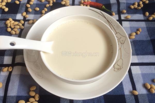 生磨黄豆原味豆浆的做法图解16