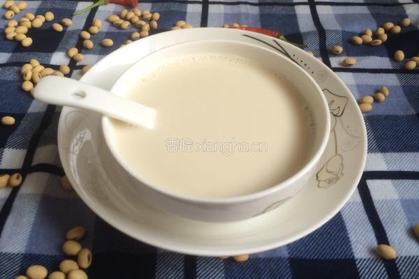 生磨黄豆原味豆浆的做法图解17