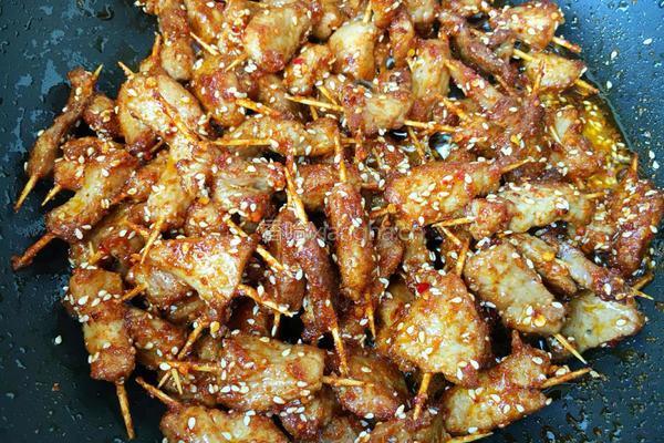 牙签肉的做法图解4