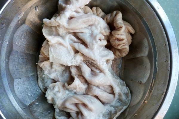 爆炒肥肠的做法图解3