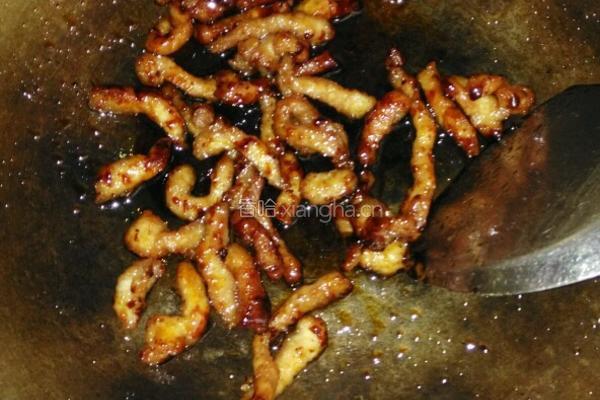 红烧里脊肉的做法图解4