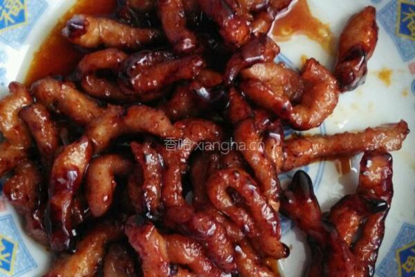 红烧里脊肉的做法图解5