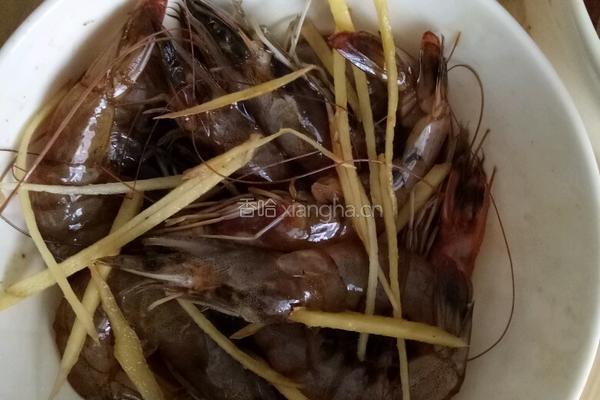 蒜蓉虾的做法图解3