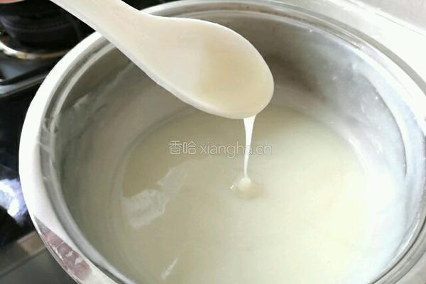 纯正莲藕羹的做法图解3