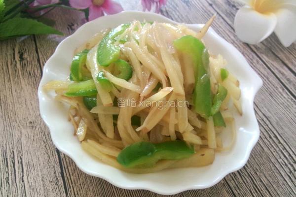 青椒土豆丝的做法图解11