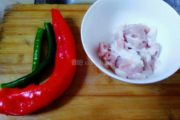 猪肉炒荷兰豆的做法图解3