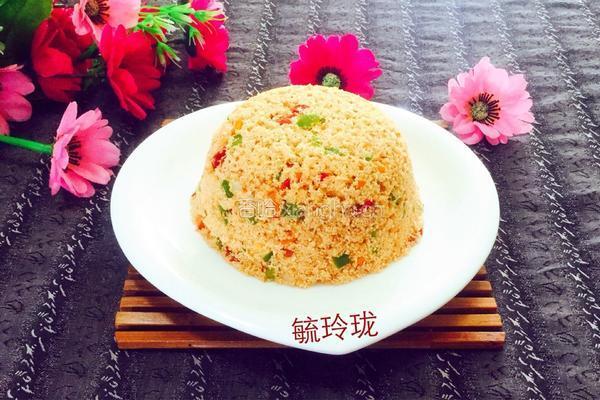 胡萝卜双椒炒鱼籽的做法图解6