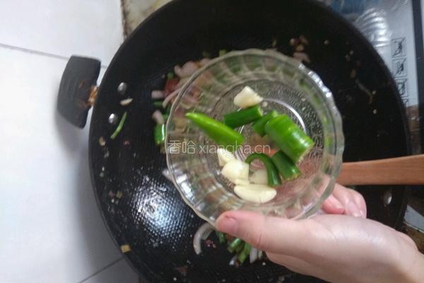 豆角炒茄条的做法图解8