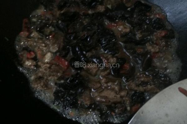 木耳炒肉的做法图解9