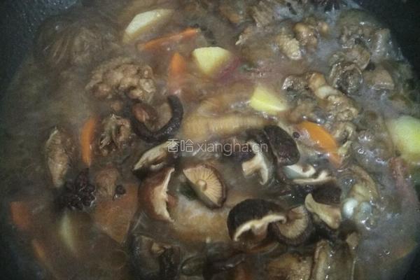香菇土豆炖鸡的做法图解14