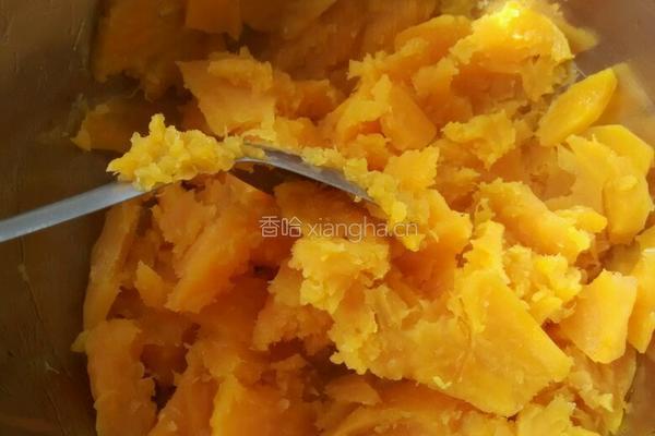 香甜红薯丸子的做法图解2