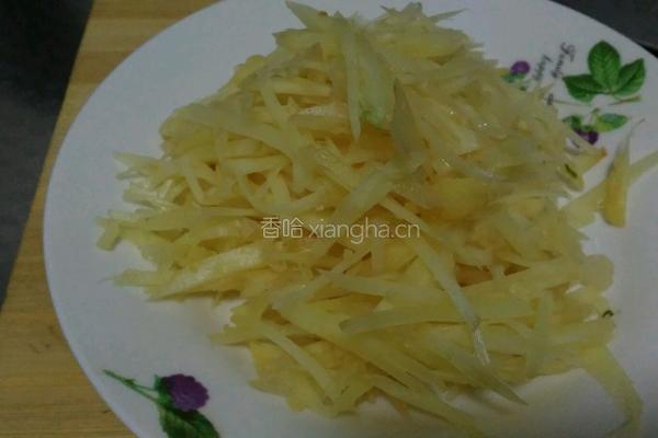 姜丝肉的做法图解3